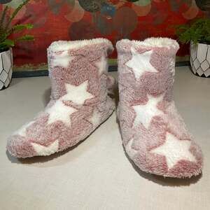 Girl's Anti-slip Fuzzy Comfy Slipper,1-2